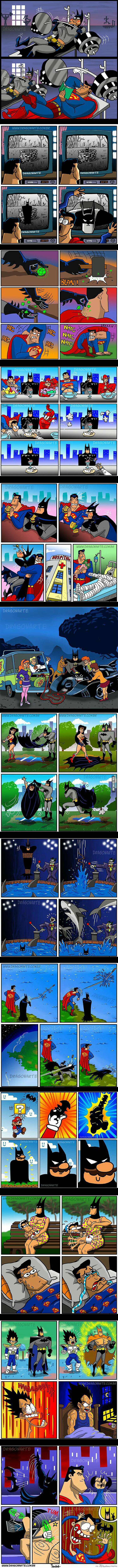 12 Petites BD de Batman VS Superman